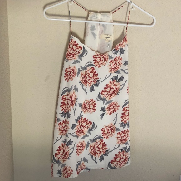 Entro Floral Scalloped Tank - Picture 7 of 7